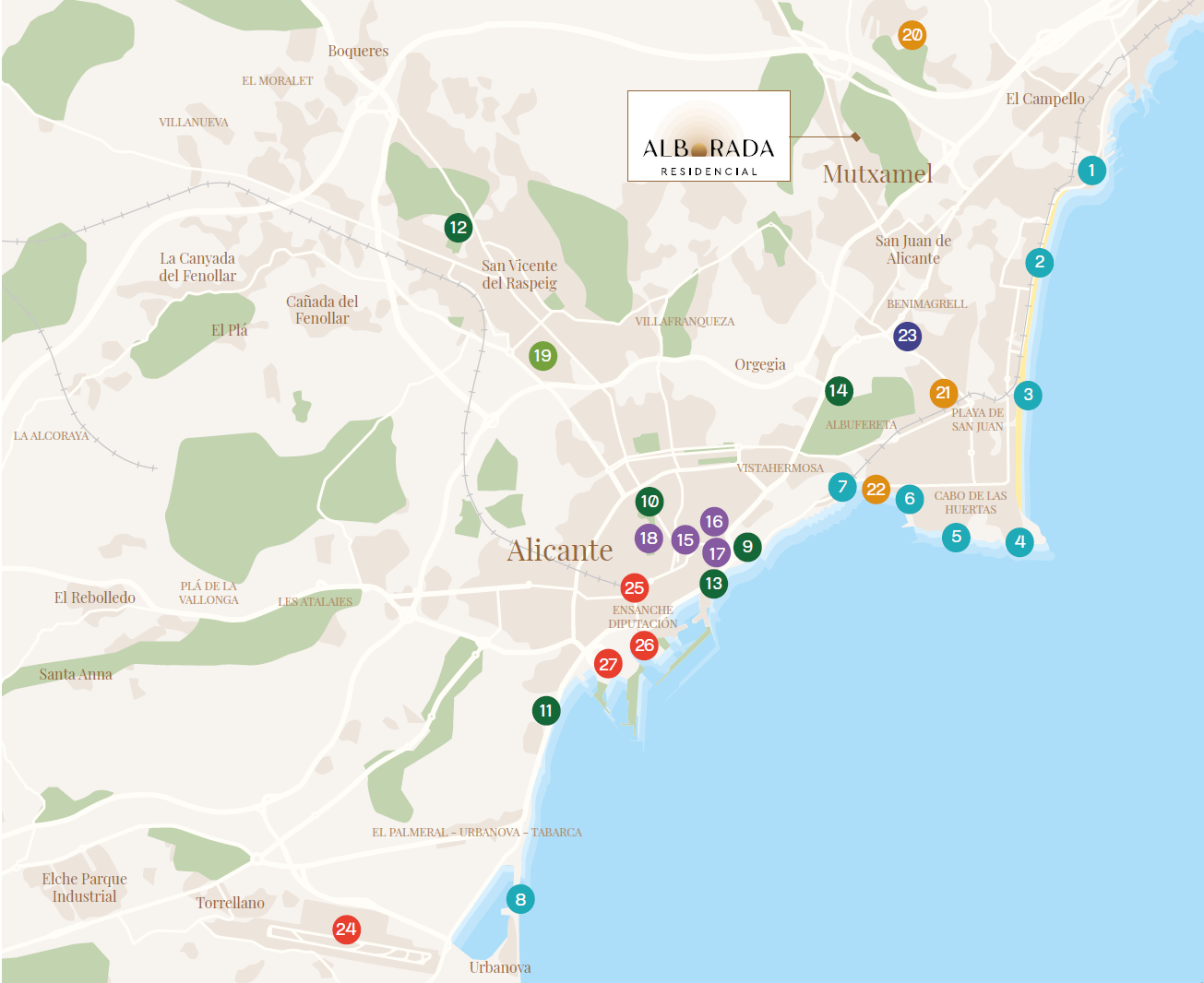 Plano Situación Mutxamel
